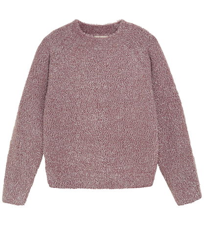 Creamie Blouse - Knitted - Glitter - Crushed Berry