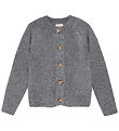 Creamie Cardigan - Knitted - Glitter - Iron Gate Creamie Cardigan - Knitted - Glitter - Iron Gate