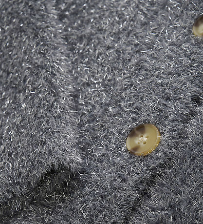 Creamie Cardigan - Knitted - Glitter - Iron Gate Creamie Cardigan - Knitted - Glitter - Iron Gate