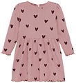 Creamie Kleid - Rib - Holzrose