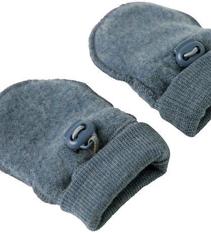 Name It Mittens - Wool - NbmWmino - Folkstone Grey Name It Mittens - Wool - NbmWmino - Folkstone Grey