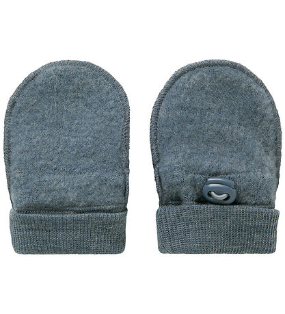 Name It Mittens - Wool - NbmWmino - Folkstone Grey Name It Mittens - Wool - NbmWmino - Folkstone Grey