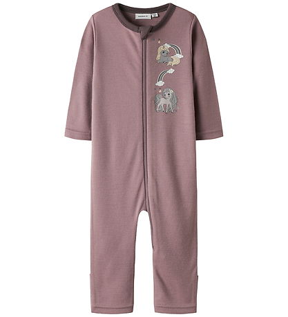 Name It Nightsuit - Wool - NbfWillit - Antler/Unicorn