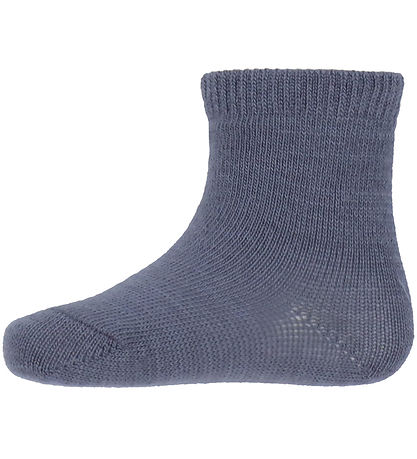 Name It Socks - Wool/Cotton - 4-Pack - NbmWak - Folkstone Gray/