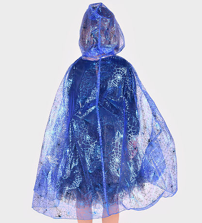Den Goda Fen Costume - Cape Spiderweb - Blue Den Goda Fen Costume - Cape Spiderweb - Blue