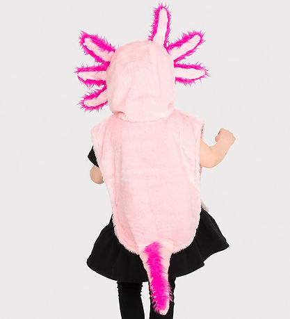 Den Goda Fen Búningur - Mini Kápa Bleikt Axolotl - Bleikt