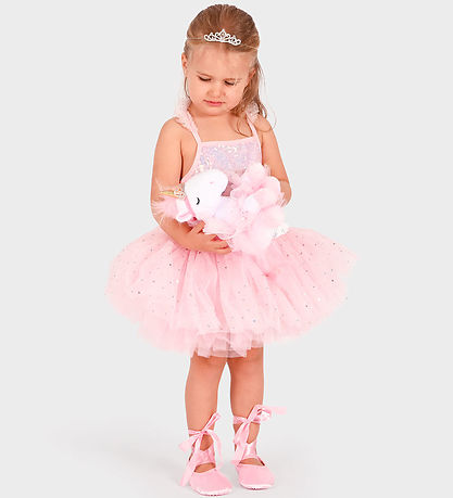 Den Goda Fen Kostüm - Ballerina-Set mit passendem Set - Pink