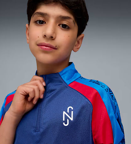 Blouse Puma - 1/4 Zip - Neymar Jr Playmaker - Bleu Blouse Puma - 1/4 Zip - Neymar Jr Playmaker - Bleu