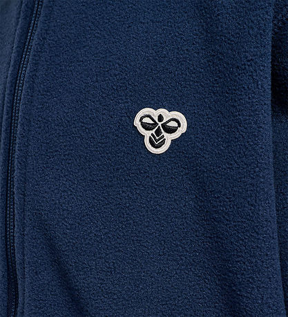 Hummel Fleece Jacket - hmlJR - Dress Blues Hummel Fleece Jacket - hmlJR - Dress Blues