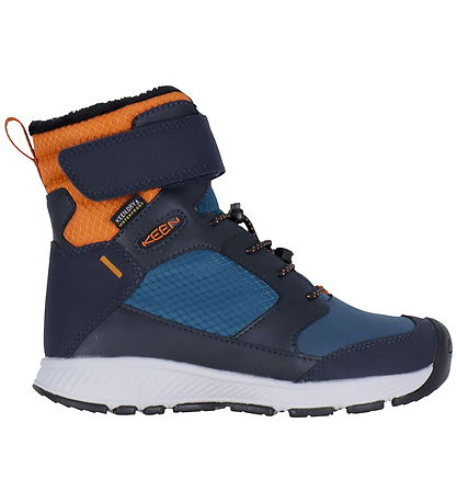 KEEN Snowboots - KE SKUA WINTER WP Y - Sky Captain-Gold FLAM