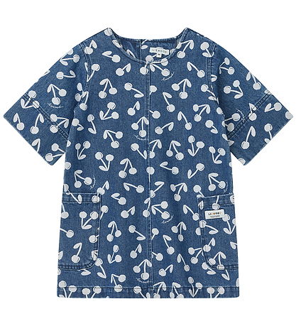 Robe en jean Liewood - Angelica - Cherry Blossom/Medium+ Blue De Robe en jean Liewood - Angelica - Cherry Blossom/Medium+ Blue De