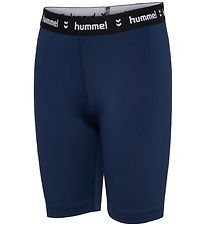 Hummel Bicycle Shorts - hmlJR Pulse - Dress Blues Hummel Bicycle Shorts - hmlJR Pulse - Dress Blues