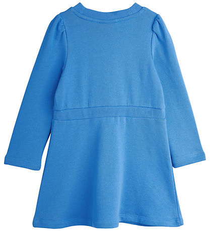 Mini Rodini Klänning - Svett - Dog - Blå