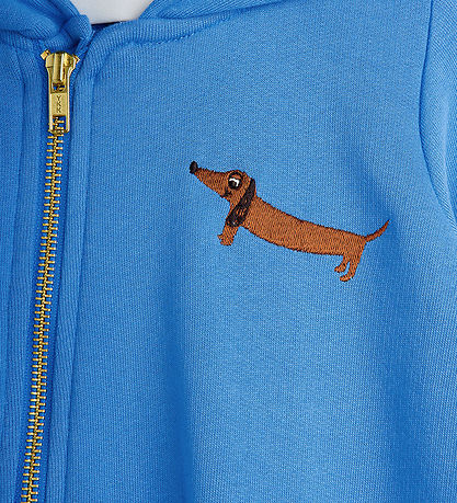 Mini Rodini Boxpak - Dog - Baby Onesie - Blauw
