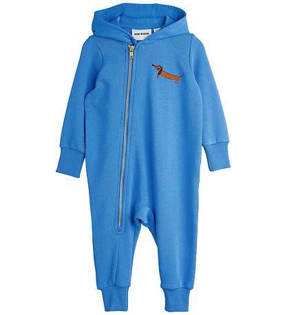 Mini Rodini Boxpak - Dog - Baby Onesie - Blauw