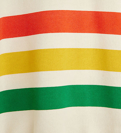 Mini Rodini Collegehousut - Bear Stripe - Off-White Mini Rodini Collegehousut - Bear Stripe - Off-White