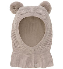 Huttelihut Balaclava - Ull - 2-lags - Camel Melert m. Dusker Huttelihut Balaclava - Ull - 2-lags - Camel Melert m. Dusker