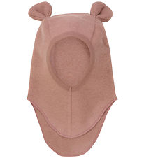 Huttelihut Balaclava - Ullfleece - 1-lag - Burlwood m. Ører Huttelihut Balaclava - Ullfleece - 1-lag - Burlwood m. Ører