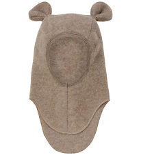 Huttelihut Balaclava - Ullfleece - 1-lag - Savannah m. Ører Huttelihut Balaclava - Ullfleece - 1-lag - Savannah m. Ører