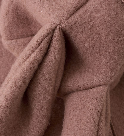 Huttelihut Pramsuit - Wool fleece - Burlwood w. Ears Huttelihut Pramsuit - Wool fleece - Burlwood w. Ears