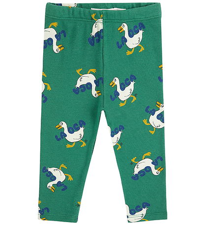Bobo Choses Leggings - La Oca All Over - Grønn