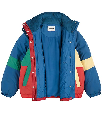 Bobo Choses Steppjacke - Farbblock - Mehrfarbig