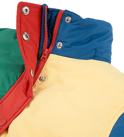 Bobo Choses Steppjacke - Farbblock - Mehrfarbig