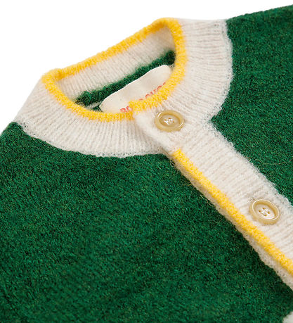 Bobo Choses Cardigan - Knitted - Wool - Kaleidoscope jacquard - 