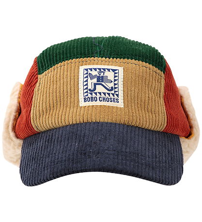 Bobo Choses Cap - Corduroy - Mr Pencil - Multicolour Bobo Choses Cap - Corduroy - Mr Pencil - Multicolour