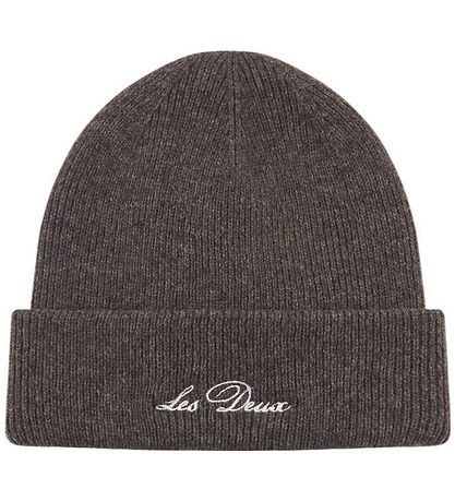Bonnet Les Deux - Tricoté - Laine - Wayne - Montagne Grey Melang Bonnet Les Deux - Tricoté - Laine - Wayne - Montagne Grey Melang