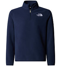The North Face Fleece Jumper - Glacier - 1/4 Zip - Summit Navy The North Face Fleece Jumper - Glacier - 1/4 Zip - Summit Navy