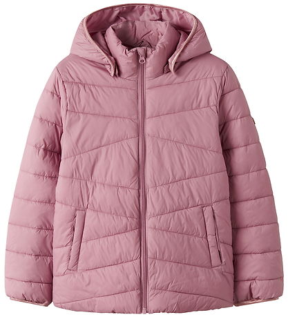 Name It Fóðraður jakki - NkfMarmari - Lilac Name It Fóðraður jakki - NkfMarmari - Lilac