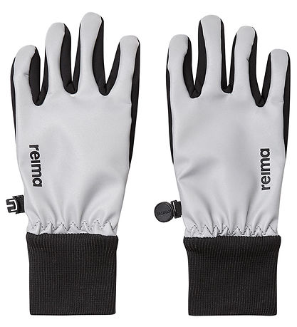 Gants av. Polaire Reima - Softshell - Heippa - Noir/Argent Gants av. Polaire Reima - Softshell - Heippa - Noir/Argent