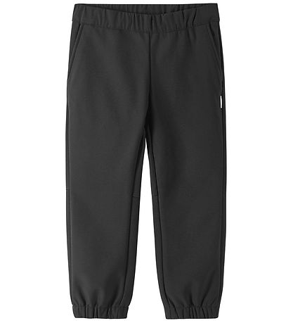 Reima Softshellhose m. Fleece - Helppo - Schwarz
