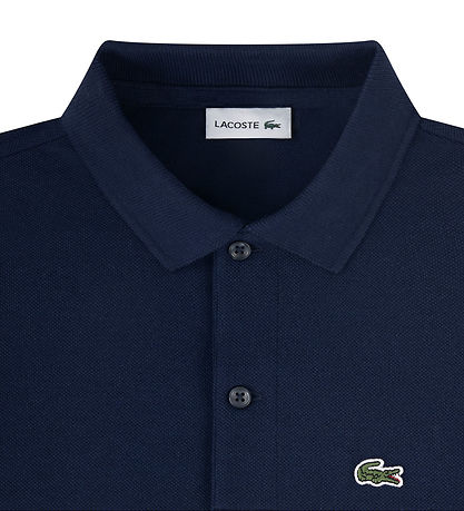 Polo Lacoste - Piqué - Marine