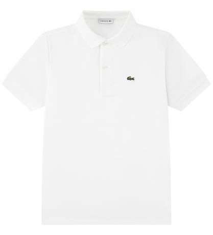 Lacoste Polo - Piqué - Weiß