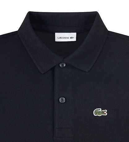 Polo Lacoste - Piqué - Noir