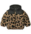 Liewood Fleece Jacket w. Padding - Niko - MEGA Leo/Oat Mix Liewood Fleece Jacket w. Padding - Niko - MEGA Leo/Oat Mix