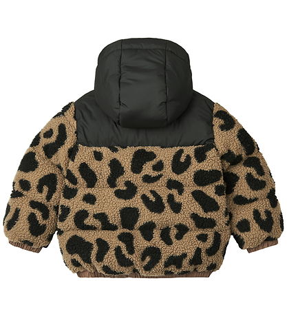 Liewood Fleece Jacket w. Padding - Niko - MEGA Leo/Oat Mix