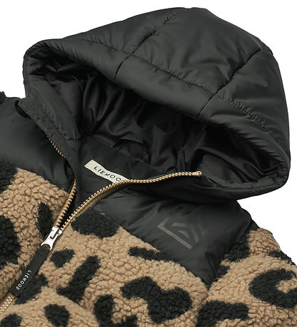 Liewood Fleece Jacket w. Padding - Niko - MEGA Leo/Oat Mix