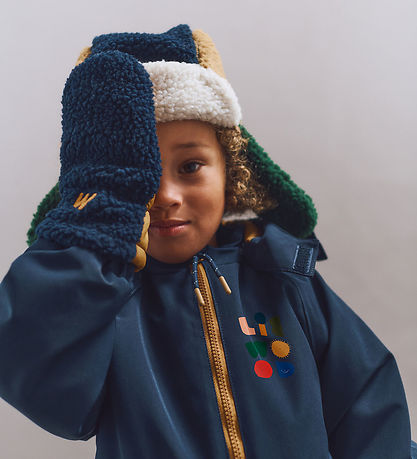 Liewood Fäustlinge - Fleece - Grethe - Classic Navy Multi Mix