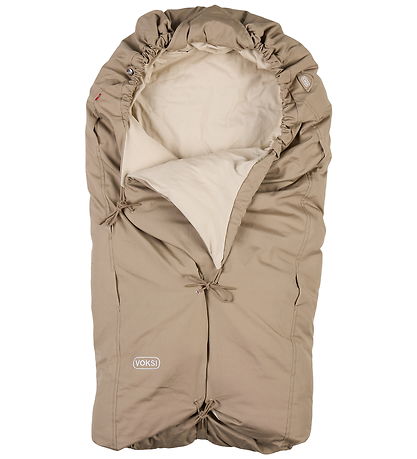 Voksi Footmuff - Classic+ - 90/108 cm - Dark Sand