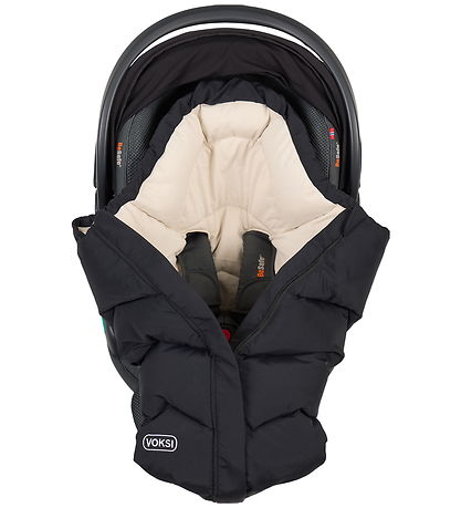 Voksi Fußsack - Move - 90 cm - Black Solid Voksi Fußsack - Move - 90 cm - Black Solid