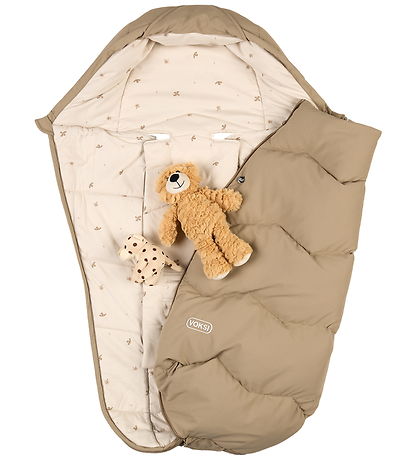 Voksi Footmuff - Explorer - 105 cm - Dark Sand Clover