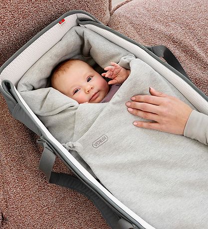 Voksi Baby Swaddle - Wool - 80 cm - Misty Green