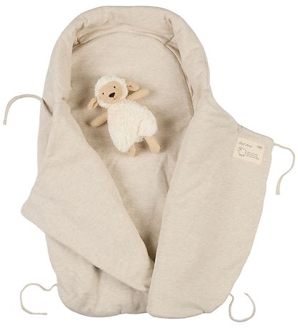Voksi Wickeltuch - Wolle - 80 cm - Sand Voksi Wickeltuch - Wolle - 80 cm - Sand