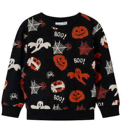 Sweat-shirt Name It - NmnOpale - Noir av. Imprimé Sweat-shirt Name It - NmnOpale - Noir av. Imprimé