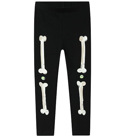 Name It Pyjama Set - 2 Parts - Glow - NmnOwen - Black/Lemonade
