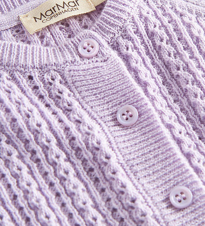 MarMar Cardigan - Totti - Wool/Cotton - Amethyst MarMar Cardigan - Totti - Wool/Cotton - Amethyst