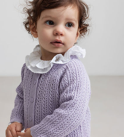 MarMar Cardigan - Totti - Wool/Cotton - Amethyst MarMar Cardigan - Totti - Wool/Cotton - Amethyst